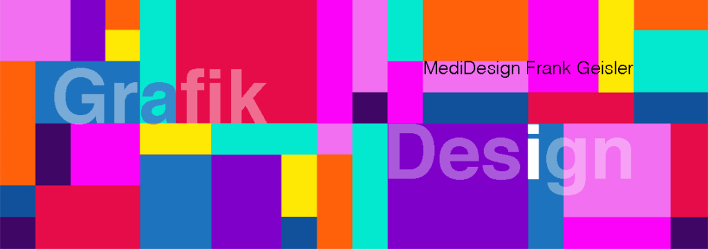 Webseite Aufmacher Grafik-Design, Grafikdesign von MediDesign Frank Geisler